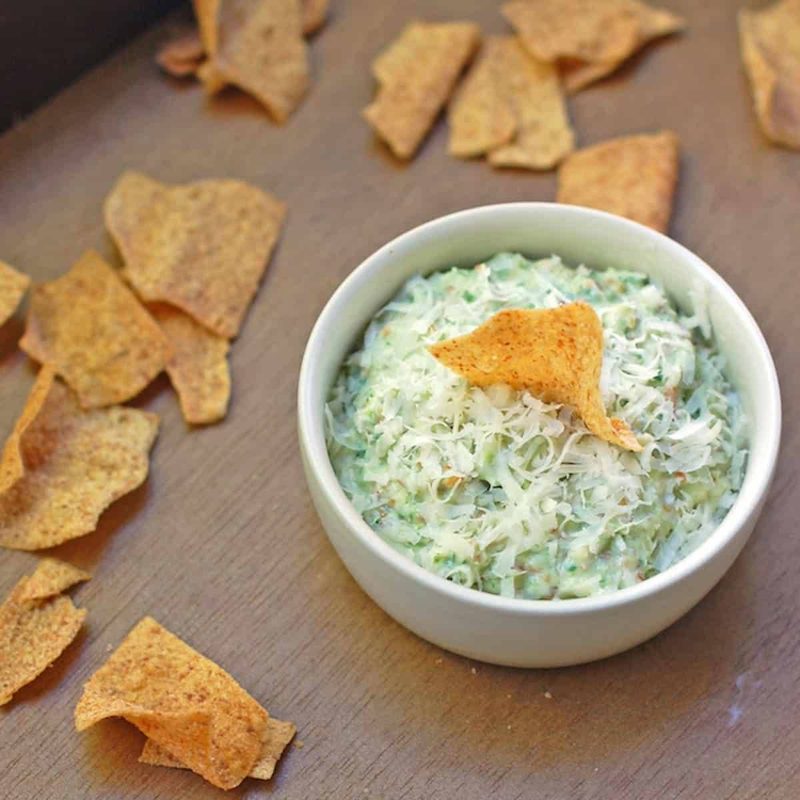 A picture of Creamy Garlic Scape Dip